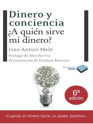 cover image of Dinero y conciencia
